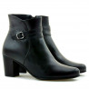 Botas de mujer 1160b negro pelaje