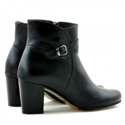 Botas de mujer 1160b negro pelaje