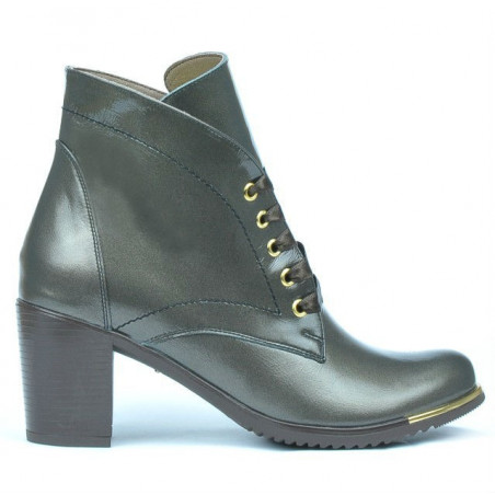 Botines de mujer 3299 charol cobrizo