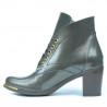 Botines de mujer 3299 charol cobrizo