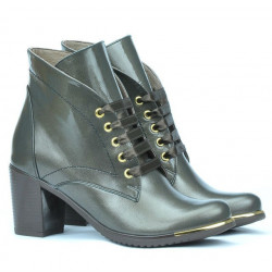 Botines de mujer 3299 charol cobrizo