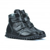 Botines para niños pequeños 32c negro combinado