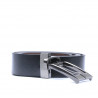 Cinturón hombre 08b bicolor negro+marrón