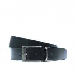 Cinturón hombre 08b bicolor negro+marrón