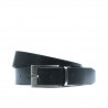 Cinturón hombre 08b bicolor negro+marrón