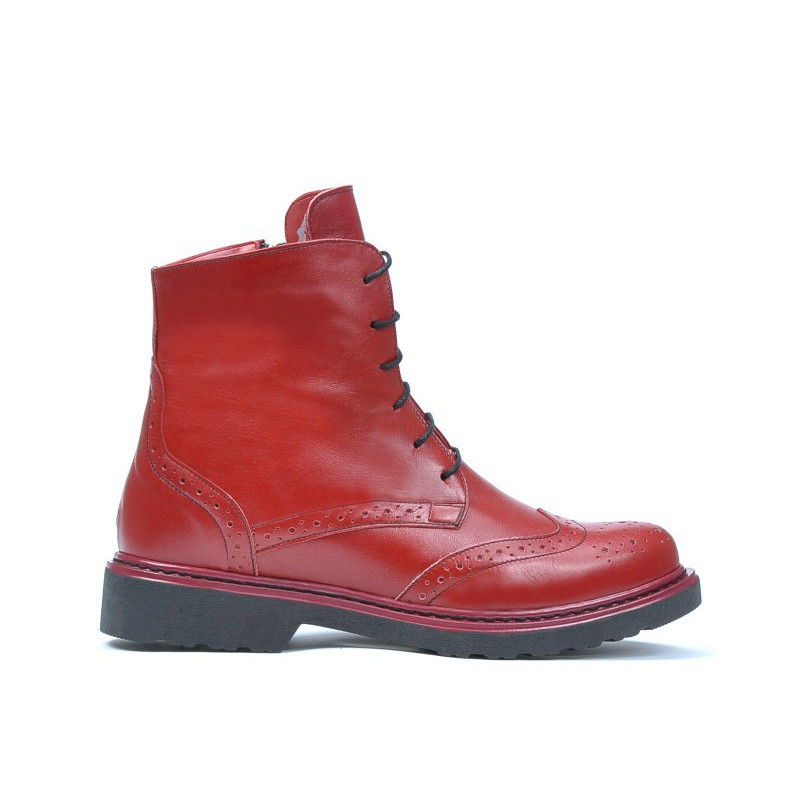 Botas mujer 3300 rojo