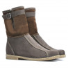 Botas mujer 3249 tuxon café combinado