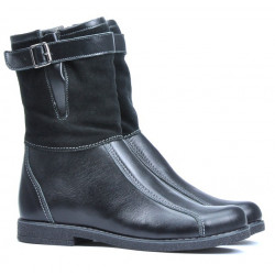 Botas de mujer 3249 negro combinado