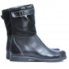 Botas de mujer 3249 negro combinado