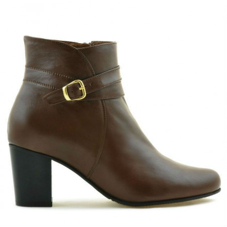 Botas mujer 1160b marrón piel