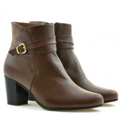 Botas mujer 1160b marrón piel