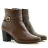 Botas mujer 1160b marrón piel