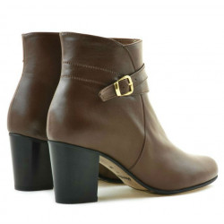 Botas mujer 1160b marrón piel