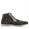Botines hombre 474 café velur