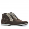 Botines hombre 474 café velur