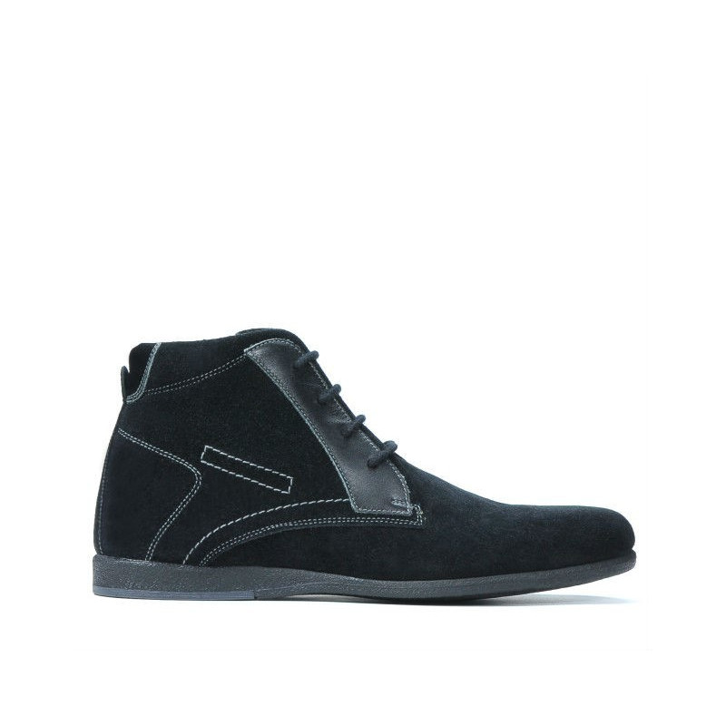 Botines hombre 474 negro ante