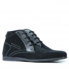 Botines hombre 474 negro ante