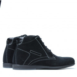 Botines hombre 474 negro ante