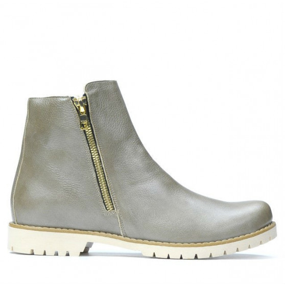 Botas de mujer 3304 arena nacarada