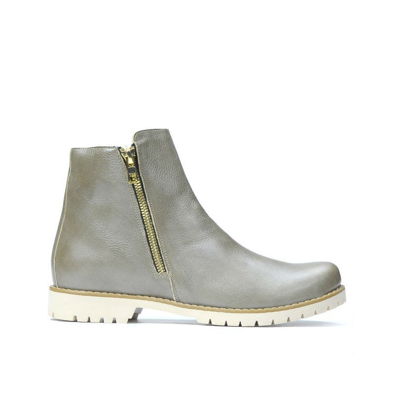 Botas de mujer 3304 arena nacarada