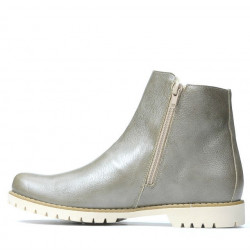 Botas de mujer 3304 arena nacarada