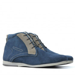 Botas hombre 474 índigo terciopelo