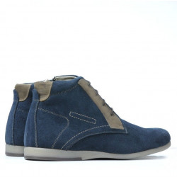 Botas hombre 474 índigo terciopelo