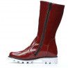 Botas para niños 3003 charol burdeos
