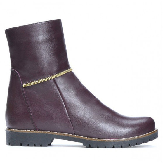 Botines mujer 3306 burdeos