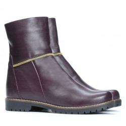 Botines mujer 3306 burdeos