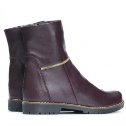 Botines mujer 3306 burdeos