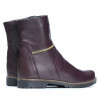 Botines mujer 3306 burdeos