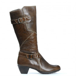 Botas de mujer 3235 a café
