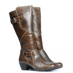 Botas de mujer 3235 a café