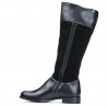 Botas mujer 3232 negro combinado