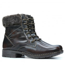 Botines de mujer 3253 a marrón