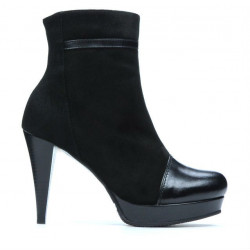 Botas de mujer 1130 ante negro combinado