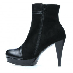 Botas de mujer 1130 ante negro combinado