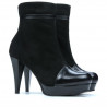 Botas de mujer 1130 ante negro combinado