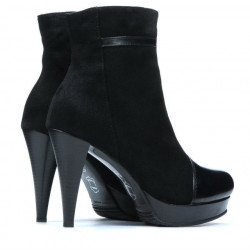 Botas de mujer 1130 ante negro combinado