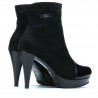 Botas de mujer 1130 ante negro combinado