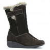 Botas mujer 3246 café velur