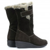 Botas mujer 3246 café velur