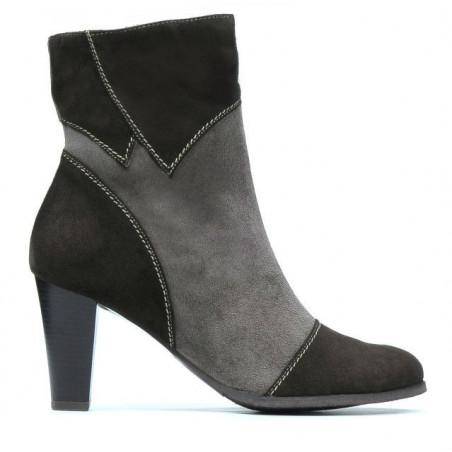 Botines de mujer 1134 arena antílope combinado