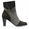 Botines de mujer 1134 arena antílope combinado