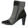 Botines de mujer 1134 arena antílope combinado