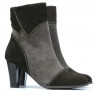 Botines de mujer 1134 arena antílope combinado