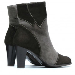 Botines de mujer 1134 arena antílope combinado