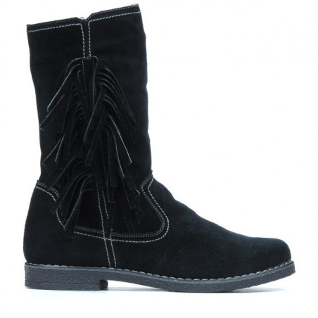Botas de mujer 3242 negro ante