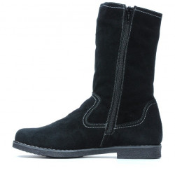 Botas de mujer 3242 negro ante